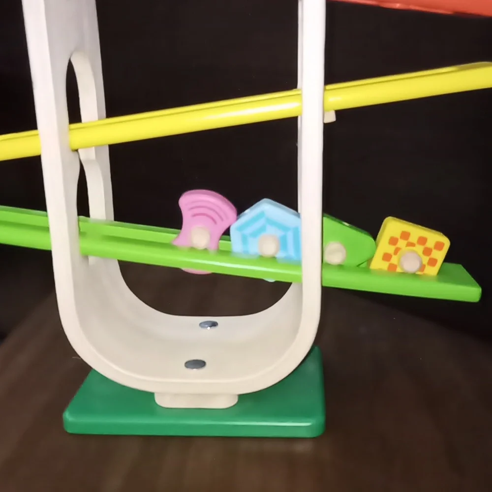 Wonderworld Wood Toy Rolling Rainbow Toddler Developmental Learning